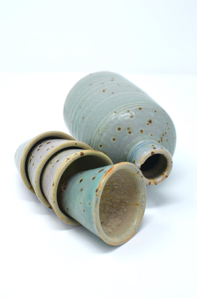 BUCKLAND CERAMICS - SAKE SET (POT & CUPS)