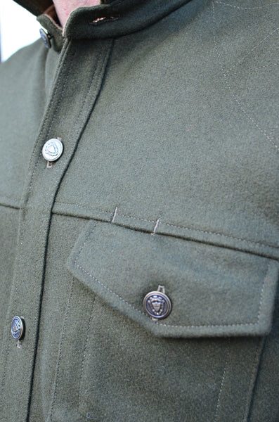 OFFICER'S DECK CPO JACKET (LODEN GREEN)