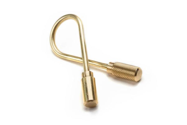CRAIGHILL - CLOSED HELIX KEYRING (BRASS)