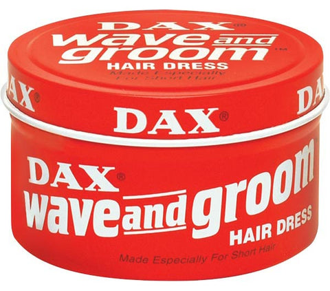 DAX POMADE / HAIR DRESS - WAVE AND GROOM (3.5OZ)  Portland Trading Co.