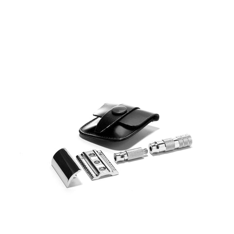 DOVO MERKUR SOLINGEN - DOUBLE EDGE SAFETY RAZOR - MK-33000 (TRAVEL