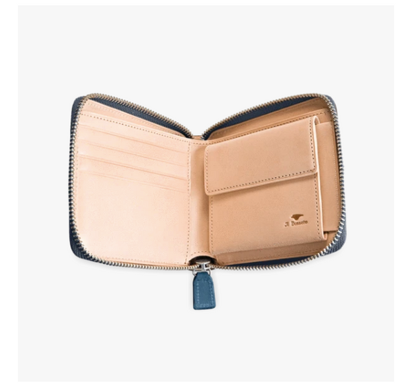IL BUSSETTO - SQUARE ZIP WALLET