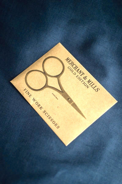 MERCHANT & MILLS - FINE WORK SCISSORS (GOLD EDITION)