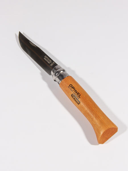 OPINEL CARBON BLADE FOLDING KNIFE - NO. 8
