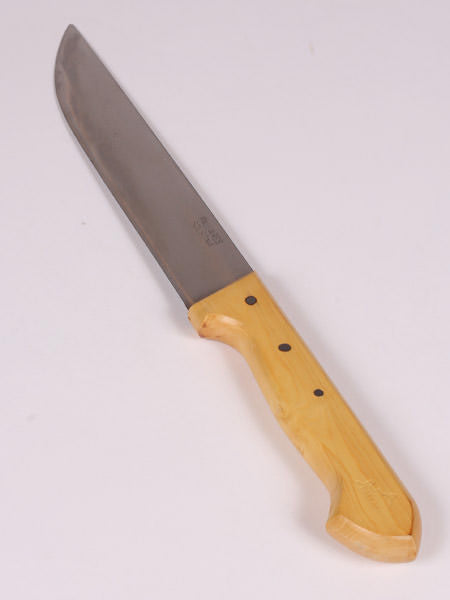 PALLARES - WIDE BUTCHER KNIFE CARBON STEEL 7" BLADE