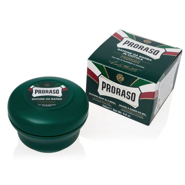 PRORASO SHAVE SOAP (JAR) - REFRESHING & TONING (150ML)