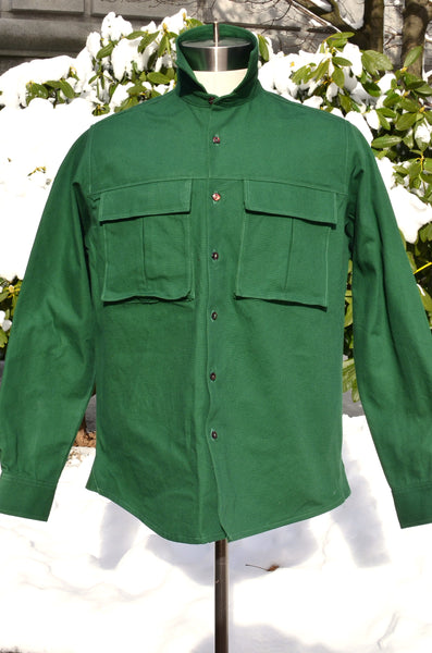 PTC CABIN SHIRT - CANVAS COTTON (GREEN)