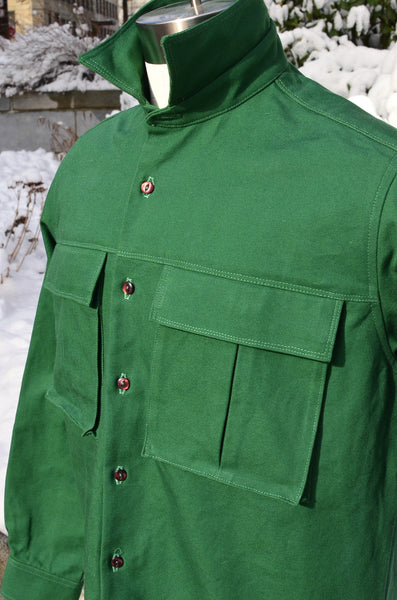 PTC CABIN SHIRT - CANVAS COTTON (GREEN)