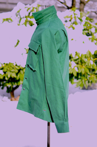 PTC CABIN SHIRT - CANVAS COTTON (GREEN)