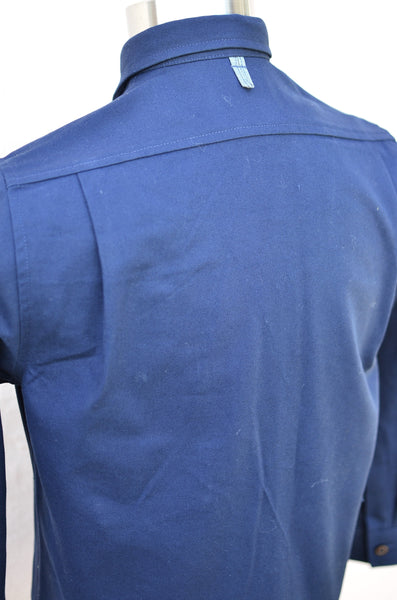 THE CLASSIC CANVAS SHIRT (NAVY)