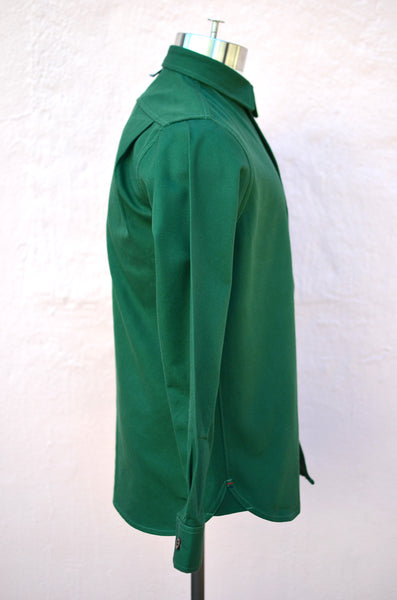 THE CLASSIC CANVAS SHIRT (GREEN)