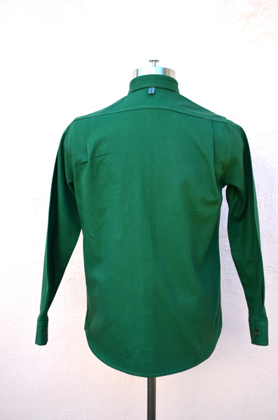THE CLASSIC CANVAS SHIRT (GREEN)