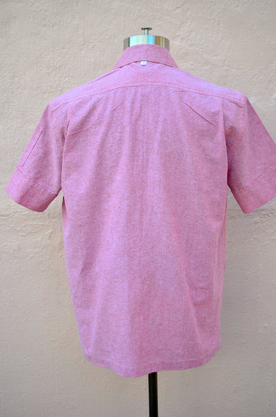 CUBANO SS SHIRT (OXFORD NANTUCKET RED)
