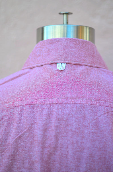 CUBANO SS SHIRT (OXFORD NANTUCKET RED)