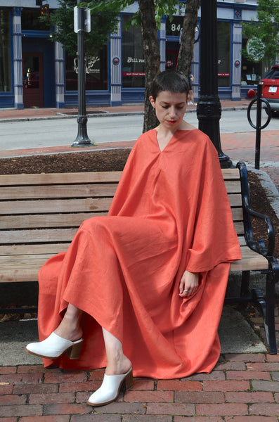 PTC - SUSPIRIA LOUNGE CAFTAN (AUTUMN ORANGE)