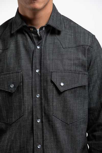 PTC WESTERN SHIRT - BLACK