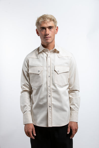 PTC WESTERN SHIRT - CREAM