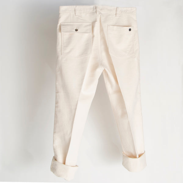 RR ITALY MOLESKIN FATIGUE PANTS (NATURAL) Portland Trading Co.