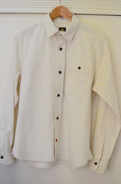 FLANNEL SHIRT - WHITE