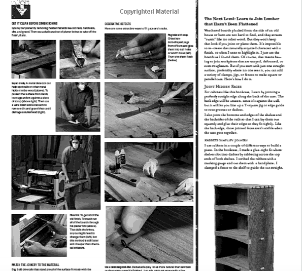 WOODWORKING - WISDOM & KNOW HOW BOOK