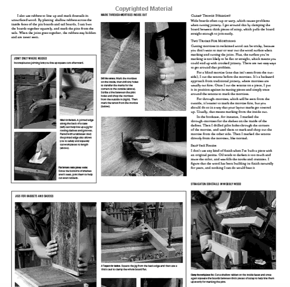 WOODWORKING - WISDOM & KNOW HOW BOOK