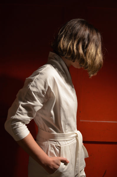 TOKYO JUMPSUIT - NATURAL DENIM