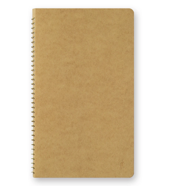 TRAVELER'S COMPANY - SPIRAL RING NOTEBOOK (A5 SLIM) PAPER POCKET