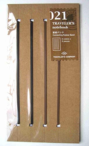 TRAVELER'S NOTEBOOK - REGULAR SIZE (REFILL - CONNECTING RUBBER BAND - 021)