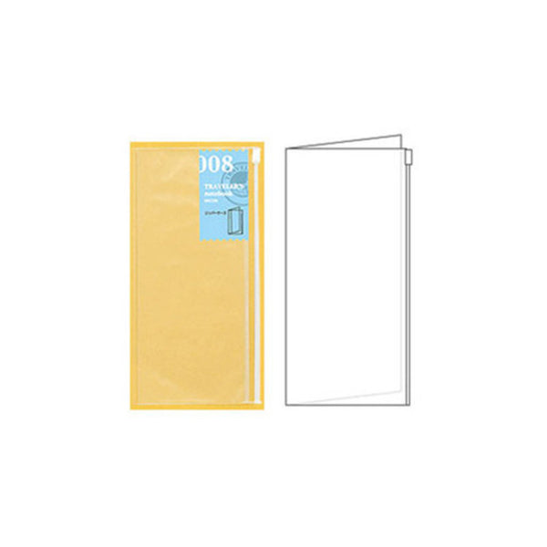 TRAVELER'S NOTEBOOK - REGULAR SIZE (REFILL - ZIPPER CASE)