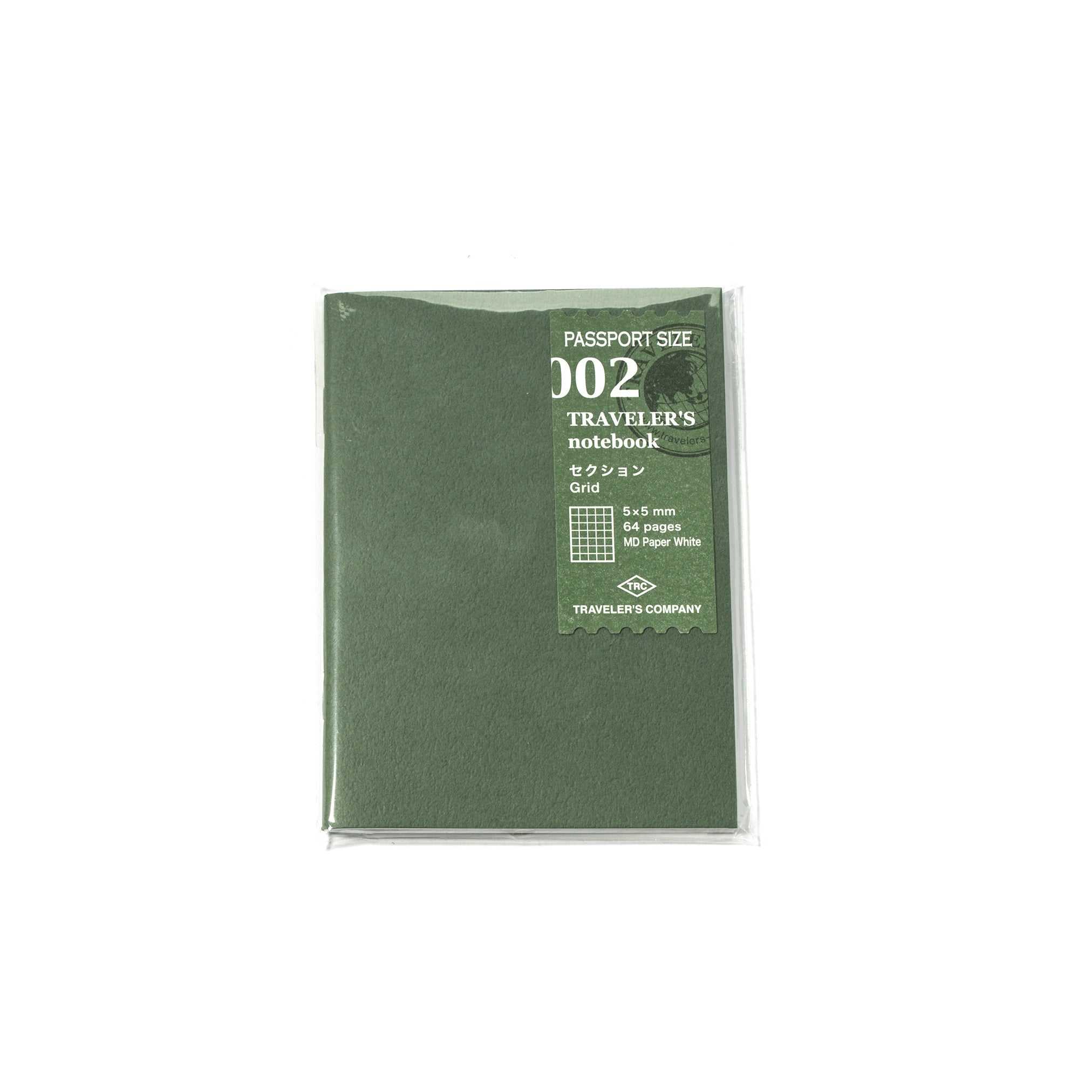 TRAVELER'S NOTEBOOK - PASSPORT SIZE (REFILL - GRID - 002