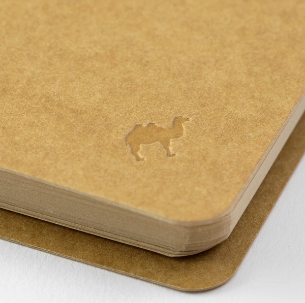 TRAVELER'S COMPANY - SPIRAL RING NOTEBOOK (A5 SLIM) BLANK DW KRAFT PAPER