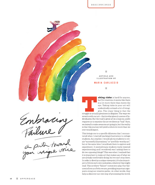 UPPERCASE - HAND LETTERING - ISSUE #43
