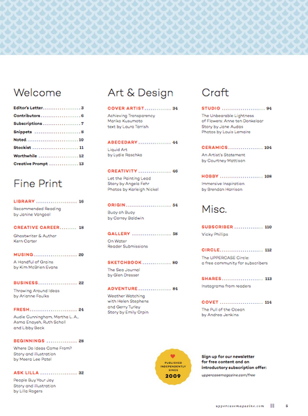 UPPERCASE - ISSUE #45