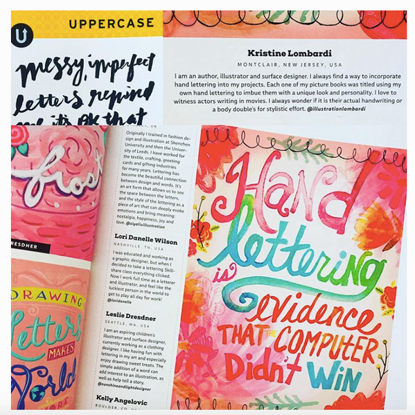 UPPERCASE - HAND LETTERING - ISSUE #43