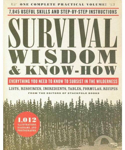 WISDOM & KNOW HOW BOOK SERIES - SURVIVAL