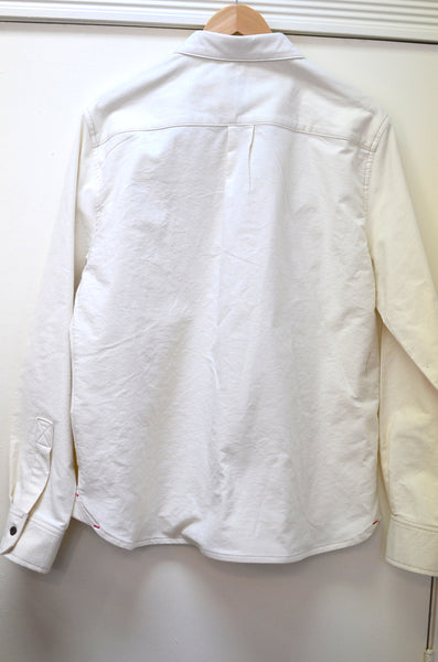 OFFICER'S LOUNGE  WORK SHIRT - CREAM