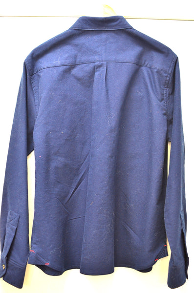 OFFICER'S LOUNGE  WORK SHIRT - NAVY